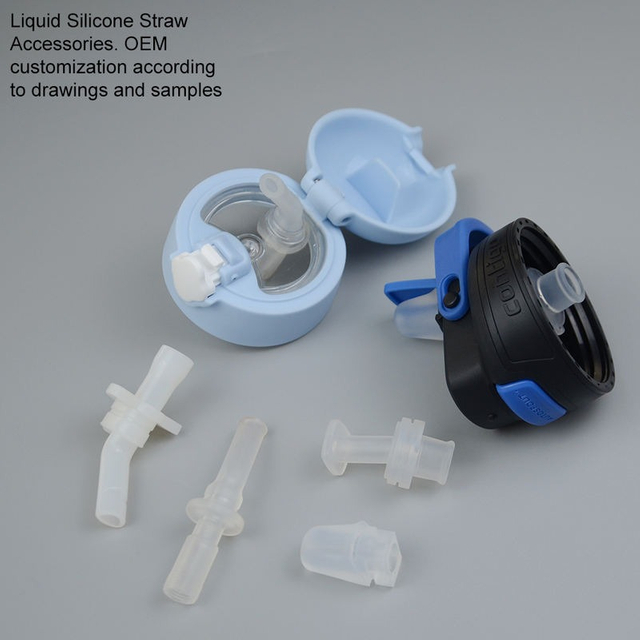 BPA Free Liquid Silicone Straw Suction Nozzle for Water Bottle Lids – Custom Bite Valve Replacement Parts | OEM Factory