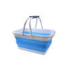 12L Foldable Silicone Bucket with Double Handle – Portable Waterproof Collapsible Water Pail for Outdoor, Car Wash & Fishing | OEM Custom