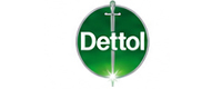 Dettol logo &mdash; hygiene and personal care brand client of Mitour Silicone