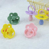 Custom Flower-Shaped Silicone Pacifier — Ventilated Petal Guard with Dual-Texture Nipple Options | EN 1400 & CPC Certified OEM Manufacturer