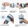 Collapsible Silicone Coffee Cup — Reusable, Heat-Resistant & Custom-Branded