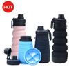 Outdoor Collapsible Silicone Water Bottle for Hiking & Travel | OEM Manufacturer, FDA & LFGB Certified