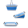12L Foldable Silicone Bucket with Double Handle – Portable Waterproof Collapsible Water Pail for Outdoor, Car Wash & Fishing | OEM Custom