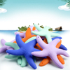 BPA Free Starfish Shape Food Grade Silicone Baby Teether – Textured Gum Massager Chew Toy for 3 Months+, OEM/ODM Available