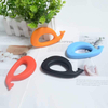 Silicone Whale Teether — 2D Flat Marine Teether with Embedded Grip Ring
