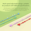 Birds Silicone Toy Safety Straps — 3-Gear Adjustable Multi-Snap, 13g Ultra-Light, Pastel Macaron Colors | EN 12586 Declared, FDA & EN 71-3 Certified OEM Manufacturer