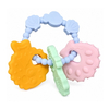 Silicone Baby Teething Bracelet with Ocean Animal Chew Pendants – BPA Free, FDA Certified