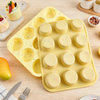 12-Cup Silicone Muffin Pan & Cupcake Baking Tray – Non-Stick BPA-Free, -60°C to 220°C, Easy Release for Oven & Microwave | OEM Custom Color & Logo