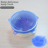 BPA Free Silicone Stretch Lids 6-Pack – Reusable Food Cover Set for Bowls, Jars & Fruit, -40°C to +230°C | OEM Custom