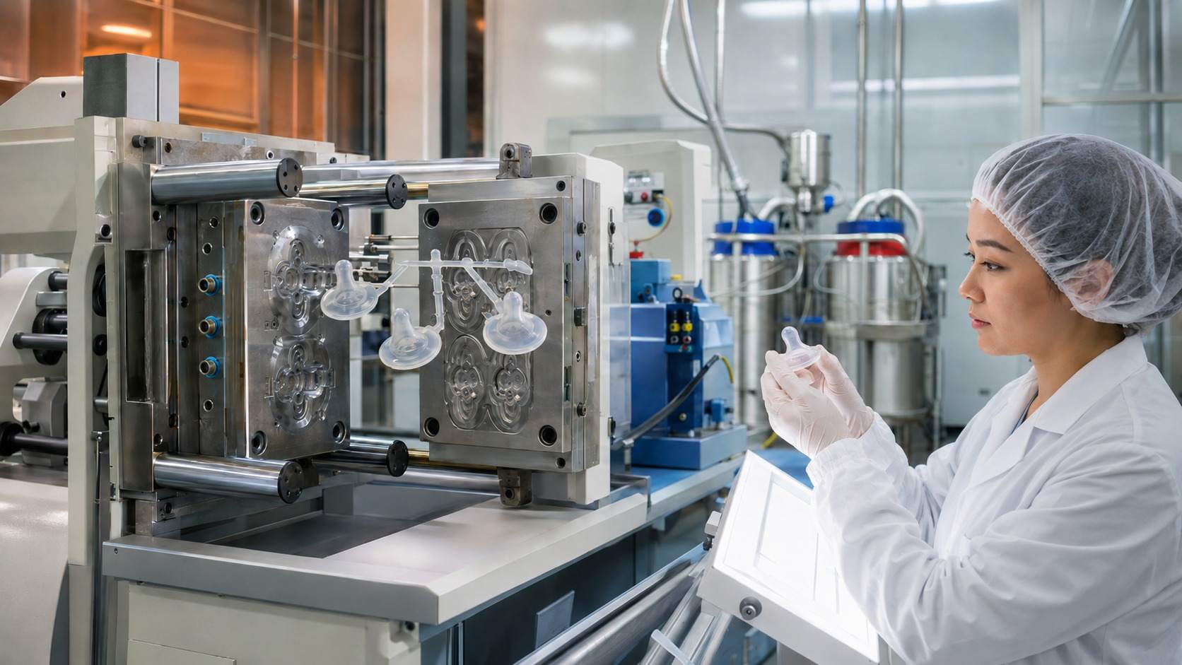Silicone Manufacturing Process: LSR Injection vs HTV Compression Explained