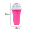 Food Grade Silicone Slushy Squeeze Cup – Instant Frozen Drink Maker with Built-In Ice Pack | Custom OEM Available