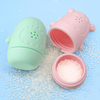 Food Grade Silicone Baby Bath Squeeze Water Spray Toys – 4-Piece Ocean Set, Mold-Free Design | OEM Wholesale