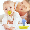 Custom Flower-Shaped Silicone Pacifier — Ventilated Petal Guard with Dual-Texture Nipple Options | EN 1400 & CPC Certified OEM Manufacturer
