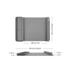 Food-Grade Silicone BBQ Tool Mat with Drip Tray