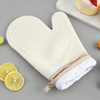 Thickened Silicone Oven Mitts with Cotton Lining – Heat-Resistant Anti-Slip Baking Gloves, LFGB & BPA-Free | OEM Custom Logo