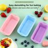 Silicone Rectangular Loaf Pan & Toast Mold – Non-Stick BPA-Free Bread Cake Baking Mold for Oven, Microwave & Air Fryer | OEM Custom Logo