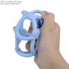 BPA Free Silicone Sensory Ball Teether with Molar Bumps – 3-in-1 Gum Massager, Grip Trainer & Rattle for Babies, OEM/ODM Available