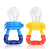 Silicone Baby Fruit Feeder — 3-Piece Solid Pouch System (S/M/L), Twist-Lock PP Handle, Cold-Therapy & Feeder Dual-Use | EN 14372 & FDA Certified OEM Manufacturer