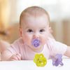 Custom Flower-Shaped Silicone Pacifier — Ventilated Petal Guard with Dual-Texture Nipple Options | EN 1400 & CPC Certified OEM Manufacturer