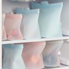 Custom Reusable Self-Sealing Food-Grade Silicone Storage Bag
