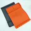 Food-Grade Silicone BBQ Tool Mat with Drip Tray