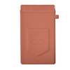 Silicone Glasses Storage Bag with Spring Clip – Waterproof, Washable, 9mm Slim, OEM Wholesale