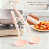 Mushroom-Shaped Silicone Spatula & Spoon 2-in-1 – Heat-Resistant to 230°C, Non-Scratch, Anti-Slip Pot-Rest Design | OEM Custom Color & Logo