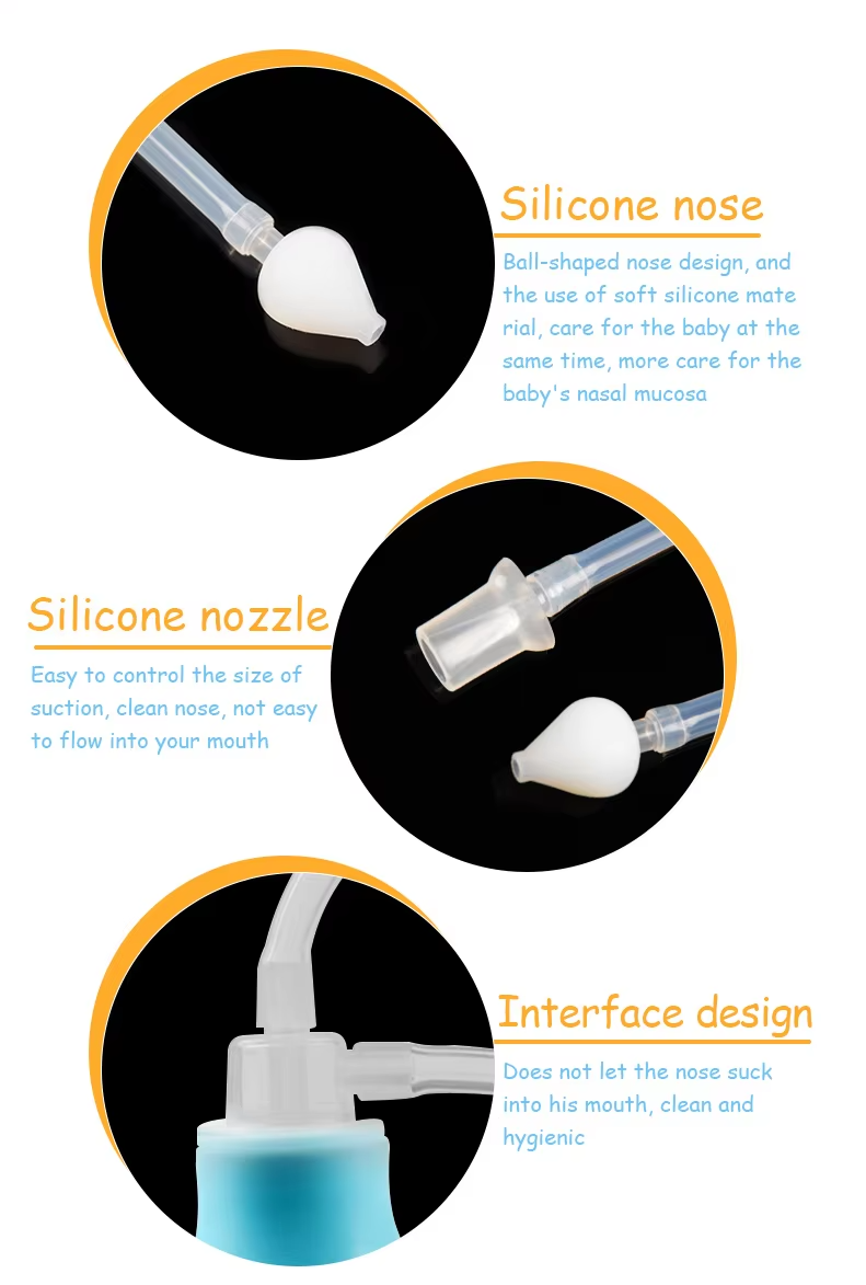 BPA Free Silicone Baby Nasal Aspirator Bulb &amp; Tube (1).png