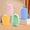 Food Grade Silicone Baby Bath Squeeze Water Spray Toys – 4-Piece Ocean Set, Mold-Free Design | OEM Wholesale