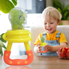 Silicone Baby Fruit Feeder — 3-Piece Solid Pouch System (S/M/L), Twist-Lock PP Handle, Cold-Therapy & Feeder Dual-Use | EN 14372 & FDA Certified OEM Manufacturer