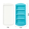 Custom Food-Grade Silicone Large Ice Cube Tray with Lid