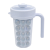 2-in-1 Ice Ball Maker Tumbler 600ml – Silicone Bubble Ice Mold Cup with Straw, Handle & Stainless Steel Inner Pot | OEM Custom Logo