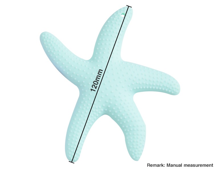  Starfish Silicone Baby Teether Gum Massager 3M (11).jpg
