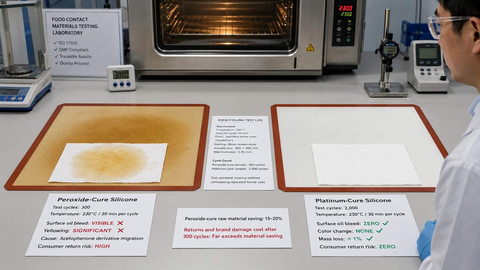 Silicone Baking Mat Manufacturing: E-Glass, Platinum Silicone, and B2B Guide