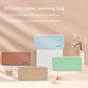 Custom Silicone Travel Zipper Makeup Bag – Waterproof Cosmetic Pouch Manufacturer