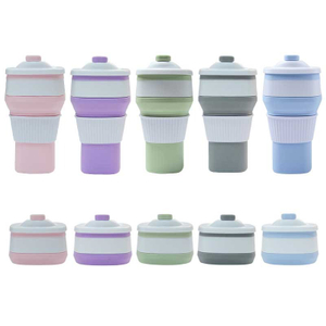 Collapsible Silicone Coffee Cup — Reusable, Heat-Resistant & Custom-Branded