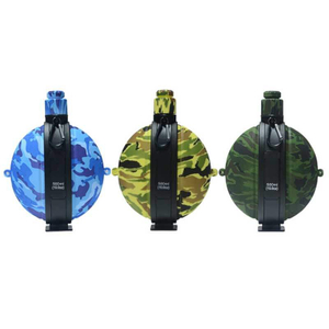 Collapsible Military Water Bottle — Tactical Silicone Canteen, MOLLE-Ready