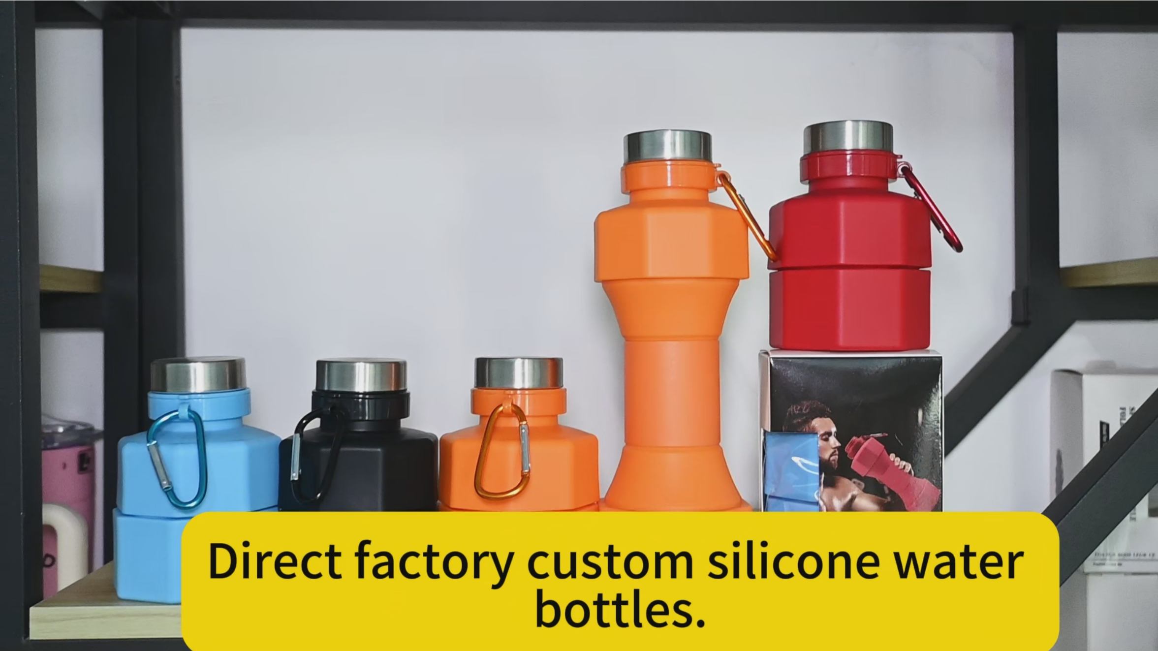 direct factory custom sports silicone bottle