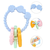 Silicone Baby Teething Bracelet with Ocean Animal Chew Pendants – BPA Free, FDA Certified