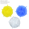 BPA Free Silicone Stretch Lids 6-Pack – Reusable Food Cover Set for Bowls, Jars & Fruit, -40°C to +230°C | OEM Custom