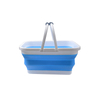 12L Foldable Silicone Bucket with Double Handle – Portable Waterproof Collapsible Water Pail for Outdoor, Car Wash & Fishing | OEM Custom