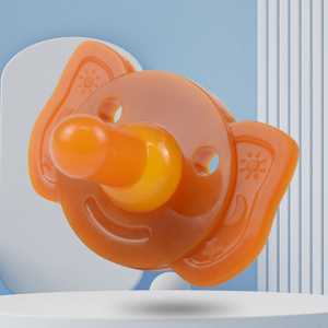 BPA Free One-Piece Nano Silver Silicone Elephant Pacifier for Newborns – 0–3 Years Baby Soother with Anti-Red Ergonomic Design, OEM/ODM Available