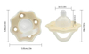 Silicone Newborn Pacifier — 0-3m Orthodontic Nipple, Breastfeeding-Compatible Geometry, 7 Soft Pastel Colors | EN 1400 & CPC Certified OEM Manufacturer