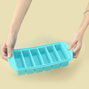 Custom Food-Grade Silicone Large Ice Cube Tray with Lid