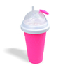 Food Grade Silicone Slushy Squeeze Cup – Instant Frozen Drink Maker with Built-In Ice Pack | Custom OEM Available