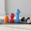  Silicone Dumbbell Water Bottles — Gym Novelty Gift, Anti-Slip Grip, Custom-Branded