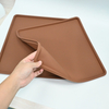 Custom Heat-Resistant Square Silicone Appliance Mat for Countertop Protection