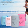 Portable Silicone Cooling Towel Set with Carabiner Storage Sleeve – Quick Dry Sport Towel for Running, Gym & Outdoor, OEM/ODM Available