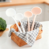 Mushroom-Shaped Silicone Spatula & Spoon 2-in-1 – Heat-Resistant to 230°C, Non-Scratch, Anti-Slip Pot-Rest Design | OEM Custom Color & Logo