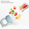 Silicone Fruit Feeder Pro — Cylindrical Pouch, O-Ring Single-Hand Grip (9–18m+), Safety Twist-Lock | EN 14372 & FDA Certified OEM Manufacturer